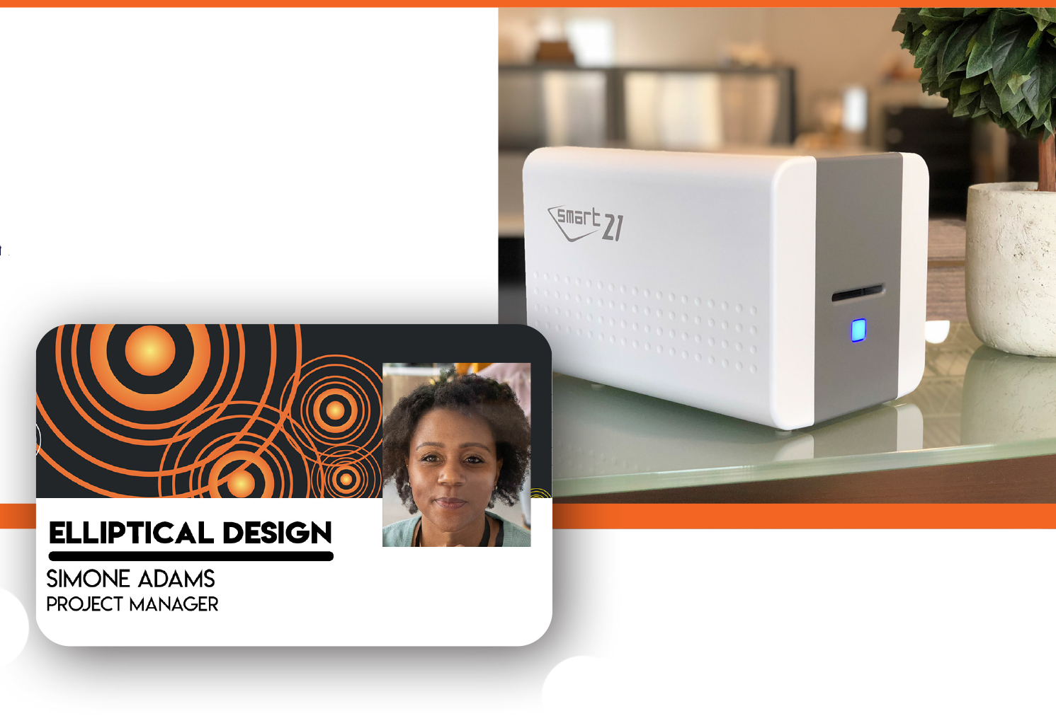 Idp Smart 21s Id Card Printer